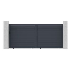 Puerta corredera de aluminio 4m carpatia a.180cm