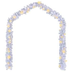 vidaXL guirnalda de navidad con luces LED blanco 5 m