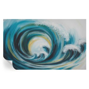 Papel pintado para paredes ola del mar 416x254 tulup