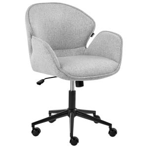 Silla de escritorio belmar tela gris claro