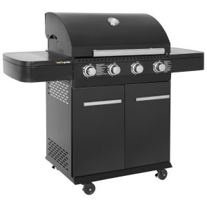 Barbacoa de gas fyra con termómetro - 4 quemadores