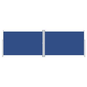 vidaXL toldo lateral retráctil azul 200x600 cm