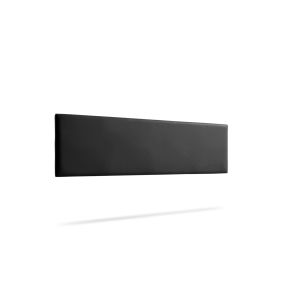 Cabecero tapizado nova polipiel 90x50x5 cm - negro - moonia