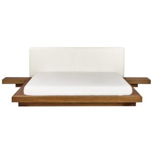 Cama bouclé zen 180 x 200 cm fresno natural