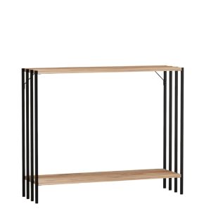 Consola de madera <<verona>> - 90 x 26 x 74 cm - pino negro del atlántico