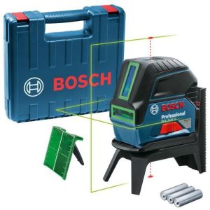 Bosch professional láser de línea gcl 2-15 g alcance 15 m + soporte girator