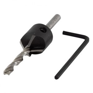 Punzón para madera multimaterial, diam.4,5 mm wolfcraft