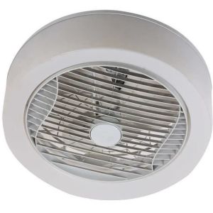 Crown aire-luz - ventilador de techo blanco ø40cm 95w con corona de ilumina