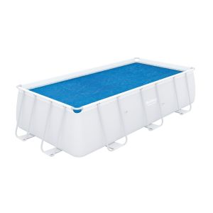 Cobertor solar rectangular Bestway 380x180 cm para piscinas rectangulares d