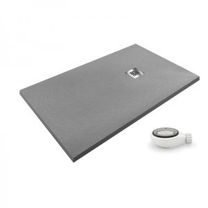 Plato de ducha airstone gris ral 7037 75x160