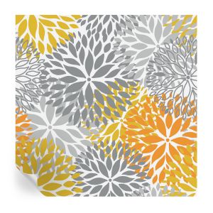 Murales autoadhesivos energía floral 250x250 tulup