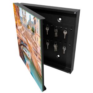 Armario para llaves decorativo 30x30x5, apertura izquierda tulup