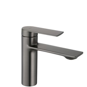 Rea grifo de lavabo storm titanium low, 15x4,2x15 cm