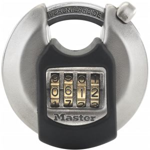 Master lock candado redondo excell acero inoxidable 70 mm m40eurdnum