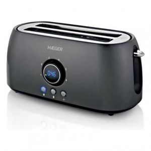 Tostadora - hAEGer - future plus - 1400 w - 2 rebanadas - negro