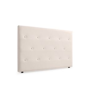 Cabecero tapizado venice polipiel 210x115x12 cm - moonia