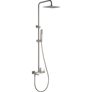 Conjunto bañera monomando firenze níquel cepillado [ imex® ]