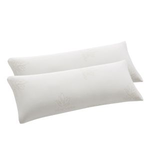 Pack 2 almohadas viscoelástica copos funda aloe 70cm donegal collections