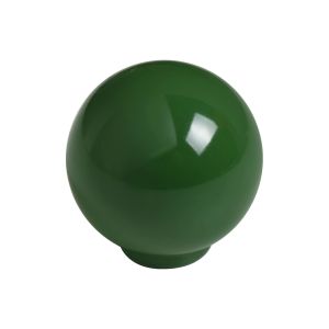 Tirador bola abs 24mm verde brillo lote de 75
