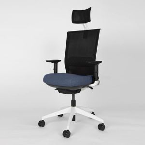 Actiu stay silla de oficina shadow blue - con cabezal