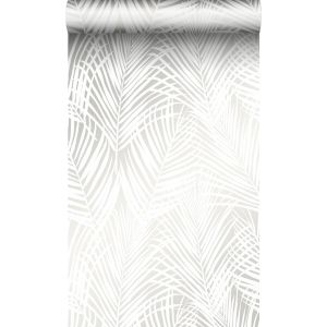 Origin papel pintado hojas de palmera blanco 53 cm x 10.05 m