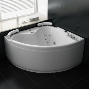 Ecode® bañera hidromasaje "benissa" 140x140x60cm eco-8535