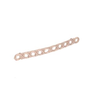 Tirador para mueble 821 en zamac dist entre ejes 192mm oro rosa lote de 25