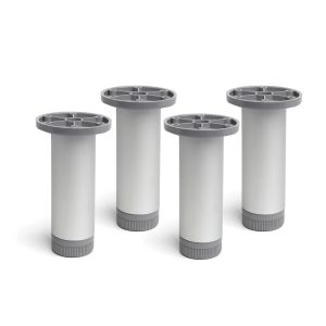 Pata para mueble rei 2-4405.150.63 | 40x40x155 mm | anodizado mate | 4 uds.