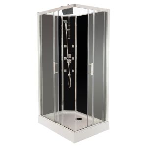 Ondee - cabina hidromasaje selia - 110x80x228cm - cromados