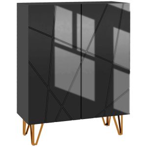 Mueble zapatero 72x31.5x95 cm Homcom, hogar - muebles de recibidor