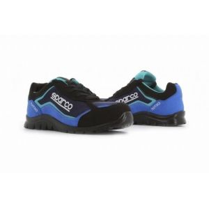 Zapato bajo s3 sparco nitro s24 - azul y negro - talla 36 - nitro 07522 nra
