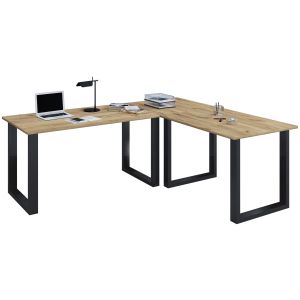 Vcm - escritorio de esquina de u desk 130x130x50