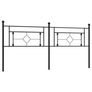 vidaXL cabecero de metal negro 193 cm