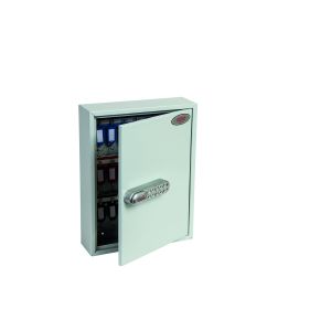 Phoenix armario de llaves kc0601e con cerradura electrónica y 42 ganchos