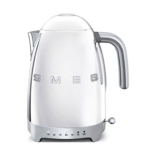 Hervidor smeg años 50 - temperatura variable 2400w cromado klf04sseu plata