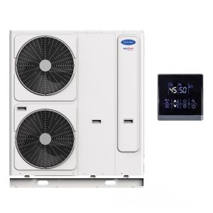 Bomba de calor aire/agua trifásica aquasnap con booster eléctrico carrier 1