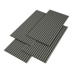 Set 4 paneles acústicos vang mdf 120×60×2 cm (2,88 m²) - roble gris claro