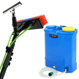 Trolley maxblast de 16l, pértiga telescópica y accesorios