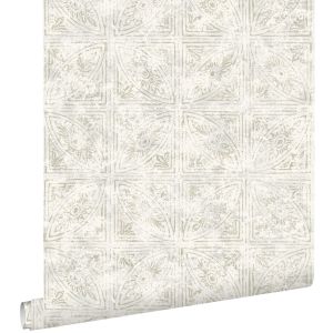 Estahome papel pintado motivo de azulejos cerval 53 cm x 10.05 m