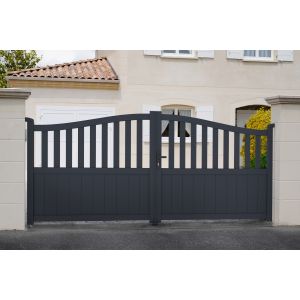 Puerta batiente de aluminio 3,4m meije a.140cm