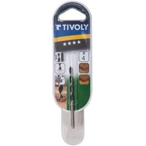 Broca para madera - tivoly - 3 puntas slr graduadas - d: 9 mm