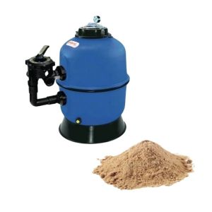 Filtro inyectado belice 500 qp 10m3/h + arena