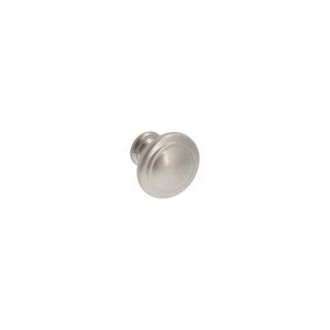 Pomo para muebles en zamac 25 mm de diam