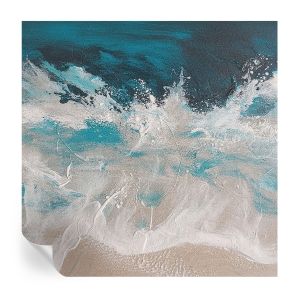 Papel pintado autoadhesivo olas del océano 250x250 tulup