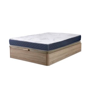 Cama canape abatible cambria 150x190 cm + colchon viscoelastico de 23 cm