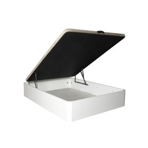 Cama canape abatible blanco 105 cm