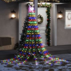 Luces para árbol de navidad 320 LEDs de colores 375 cm es8225