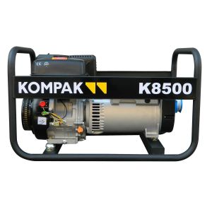 K8500 generador gasolina alternador linz monofásico kompak