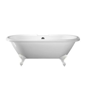 Bañera con patas chelsea  154 cm patas águila blancas