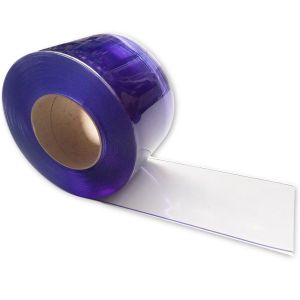 Lama cortina pvc plástico transparente (3 metros de largo x 0,20 de ancho)